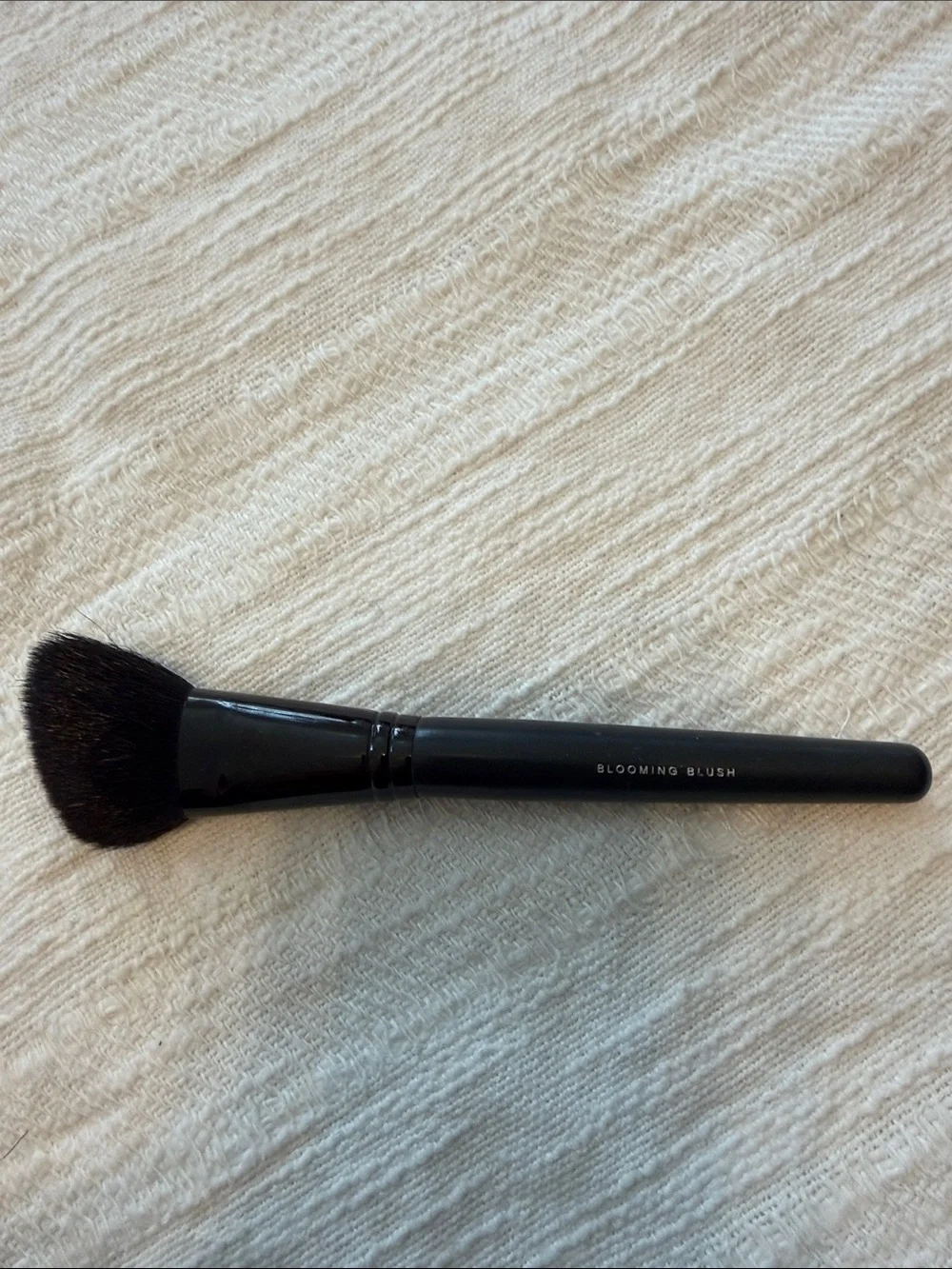 bareMinerals Makeup Brush Set - Black Handles & Brown Bristles, Set of 4, GUC